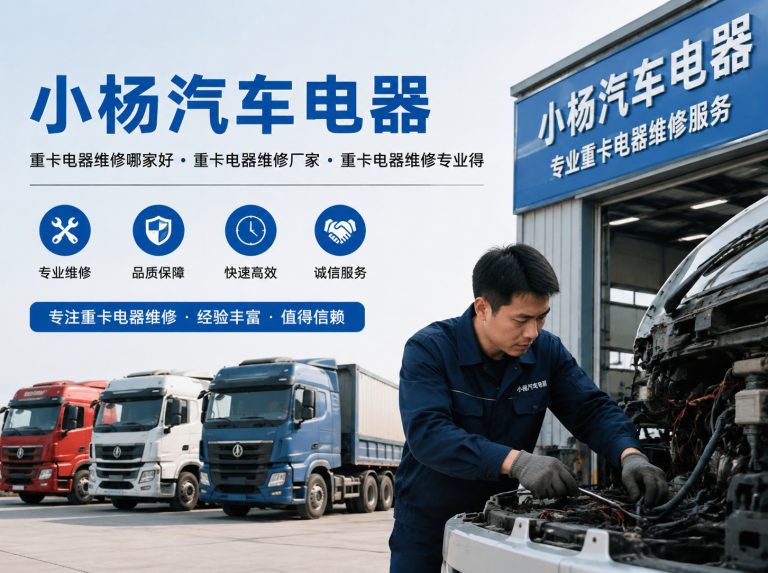 铁锋区为重卡运输提供电器维修方案